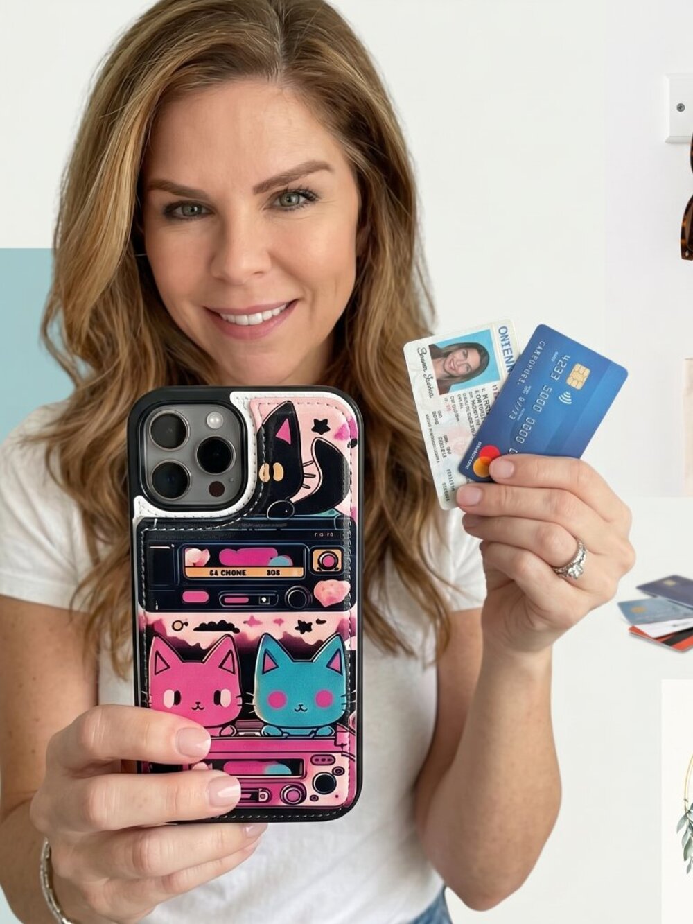 Vintage-Inspired iPhone 15 Wallet Case: Flip Cover Protection Only 1 Available